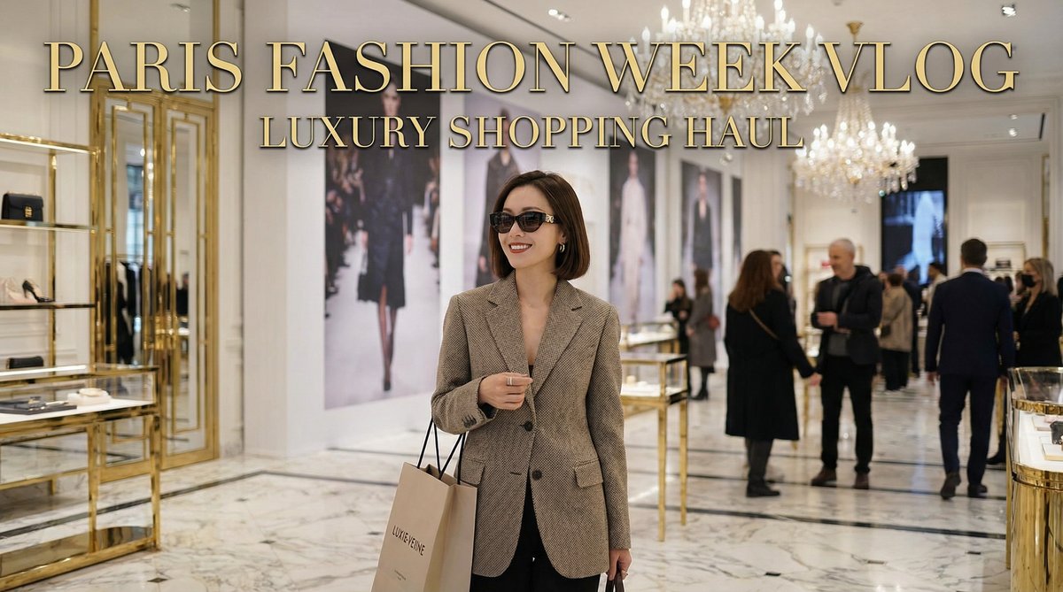 糖心Vlog 时尚穿搭 - 糖心Vlog时尚穿搭视频 | 巴黎时装周奢品购物生活视频分享